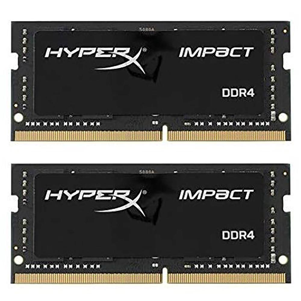 Память оперативная Kingston KF432S20IBK2/16 16GB 3200MHz DDR4 CL20 SODIMM (Kit of 2) FURY Impact - фото 1 - id-p211966415