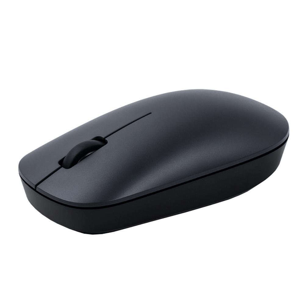 Мышь Xiaomi Wireless Mouse Lite черный оптическая (1000dpi) беспроводная USB для ноутбука (2but) - фото 1 - id-p214266630