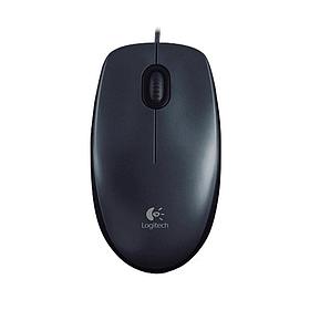 Мышь Logitech Europe S.A.. Logitech Mouse M100 USB Dark Ret