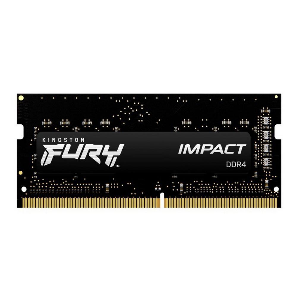 Память оперативная Kingston KF432S20IB/8 8GB 3200MHz DDR4 CL20 SODIMM FURY Impact - фото 1 - id-p211966429