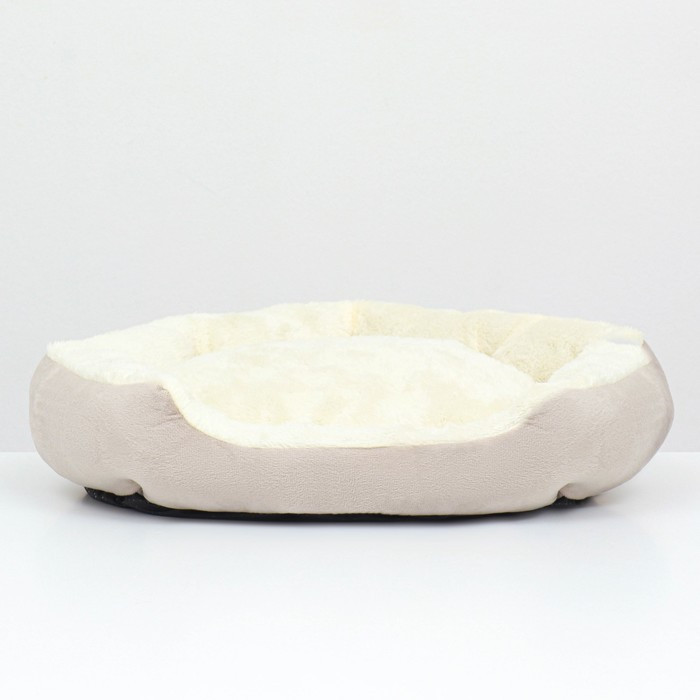 Лежанка для животных "Кувшинка", 45 см, серо-белая - фото 2 - id-p220293352