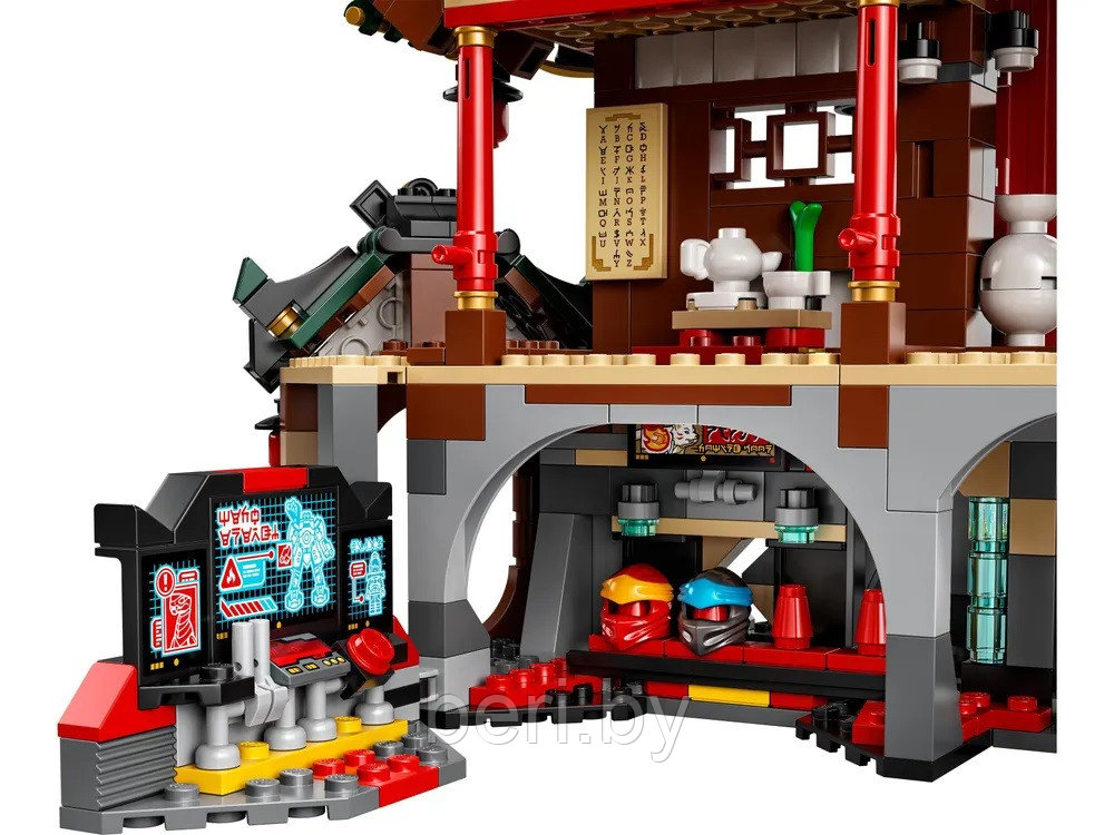 82208 Конструктор Ninjago Храм додзё ниндзя, 1453 детали, аналог Lego - фото 7 - id-p220294325
