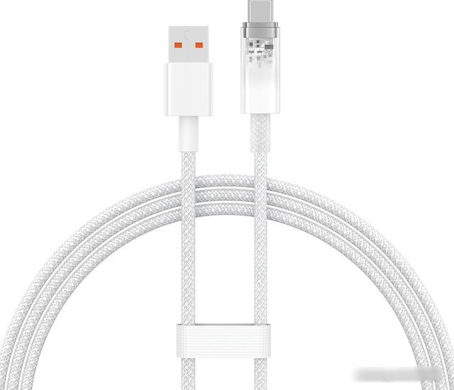 Кабель Baseus Explorer Series Fast Charging Cable with Smart Temperature Control 100W USB Type-A - USB Type-C - фото 2 - id-p220296109