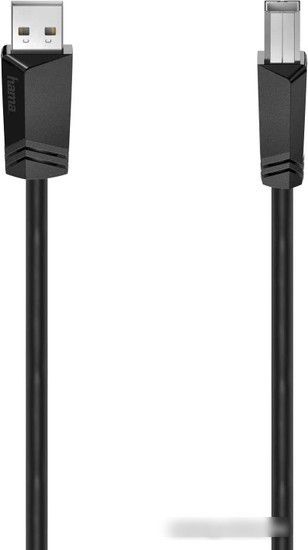 Кабель Hama 200604 USB Type-A - USB Type-B (5 м, черный) - фото 1 - id-p220296122