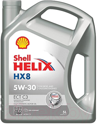 Моторное масло Shell Helix HX8 ECT C3 5W30 - фото 1 - id-p220302695