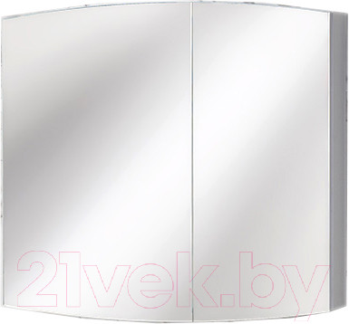 Шкаф с зеркалом для ванной Акваль Верна / АВ.04.80.00.N - фото 1 - id-p220319210