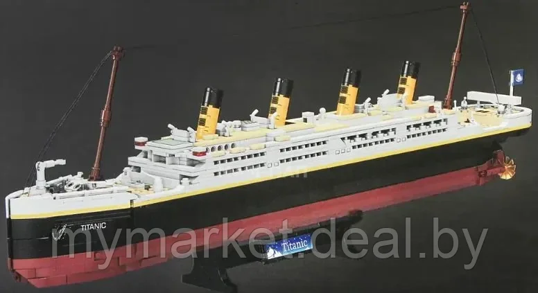 Конструктор большой 2 в 1 "Корабль Титаник" 2022 детали - фото 3 - id-p220331685