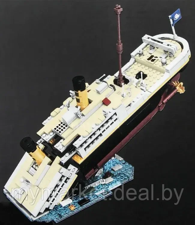 Конструктор большой 2 в 1 "Корабль Титаник" 2022 детали - фото 7 - id-p220331685