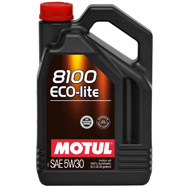 Моторное масло Motul 8100 Eco-lite 5W-30 5л 108214 - фото 1 - id-p220347381