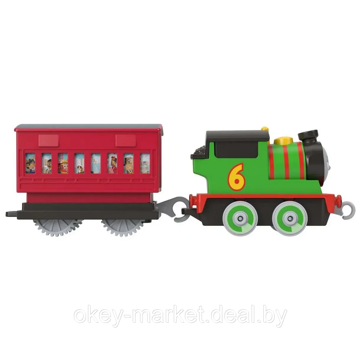 Игровой набор Thomas & Friends Железная дорога Перси и доставка пассажиров HGY84 - фото 4 - id-p220340719