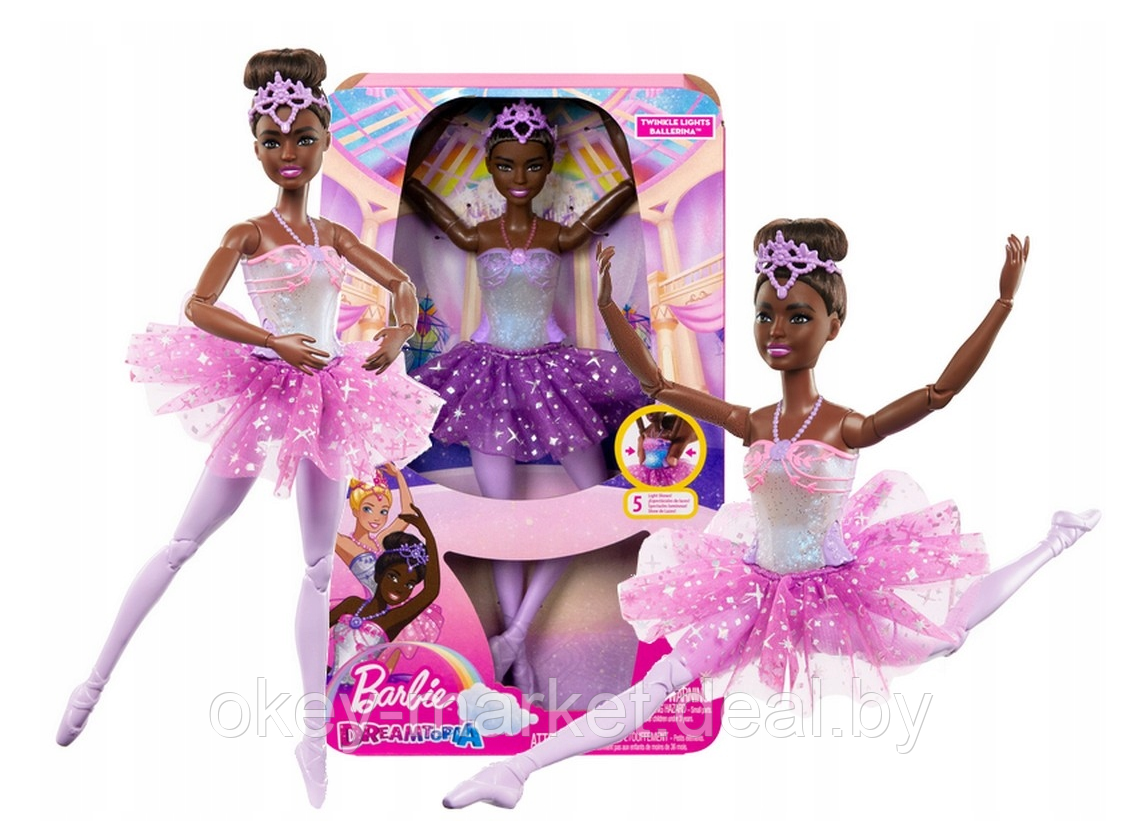 Кукла Barbie Dreamtopia Балерина HLC26 - фото 1 - id-p220361331