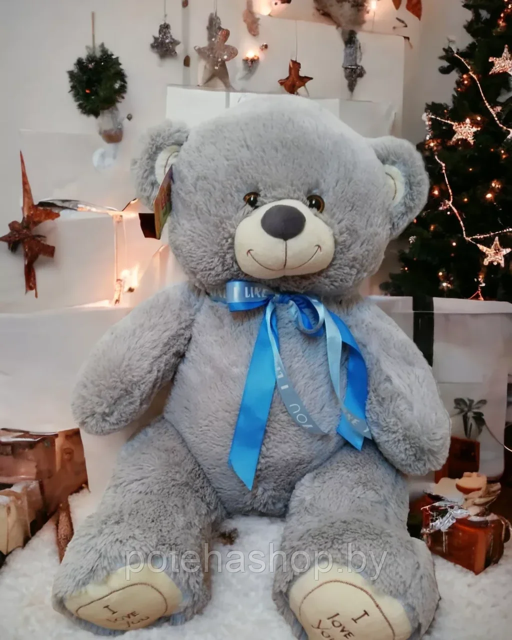 Мягкая игрушка Медведь, сидя 60 см - фото 1 - id-p220367390