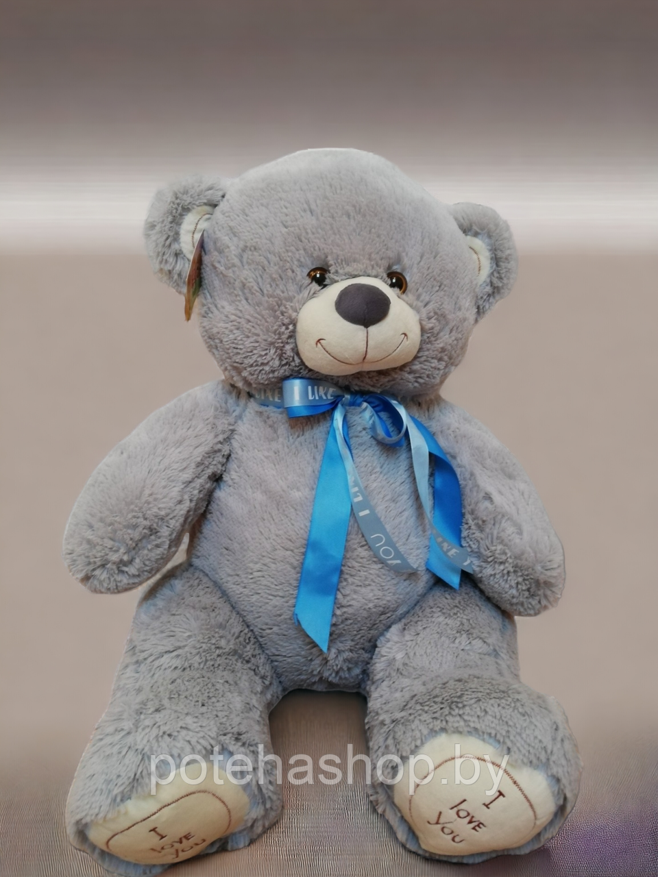 Мягкая игрушка Медведь, сидя 60 см - фото 2 - id-p220367390
