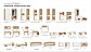 Стол письменный Стелс 120 2ящ Дуб сонома - Белый, фото 5