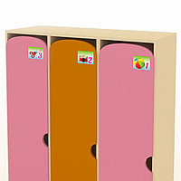 Наклейки на шкафчики в детском саду (размер 6*6 см)