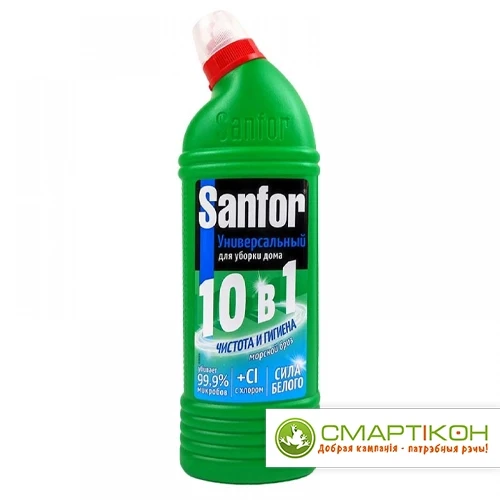 Средство чистящее универсальное Sanfor Universal 10 в 1 Морской бриз, 1 л