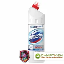 Средство для уборки туалета 1 л, DOMESTOS (Доместос) "Эксперт сила 7", "Ультра Белый"