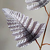 Лист папоротника 55 см, серый, фото 4