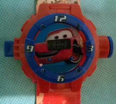 Часы детские наручные с проектором "Тачки" электронные 9524Е - фото 8 - id-p31631799