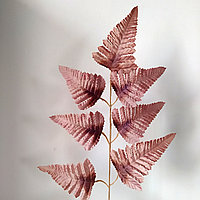 Лист папоротника 55 см, коричневый