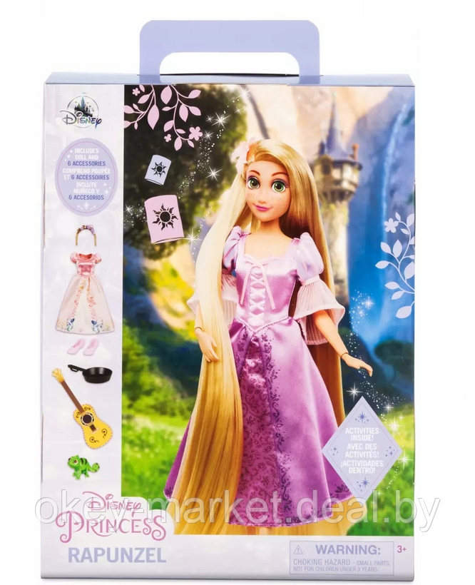 Кукла Рапунцель Принцесса коллекция Disney Store - фото 8 - id-p220369805