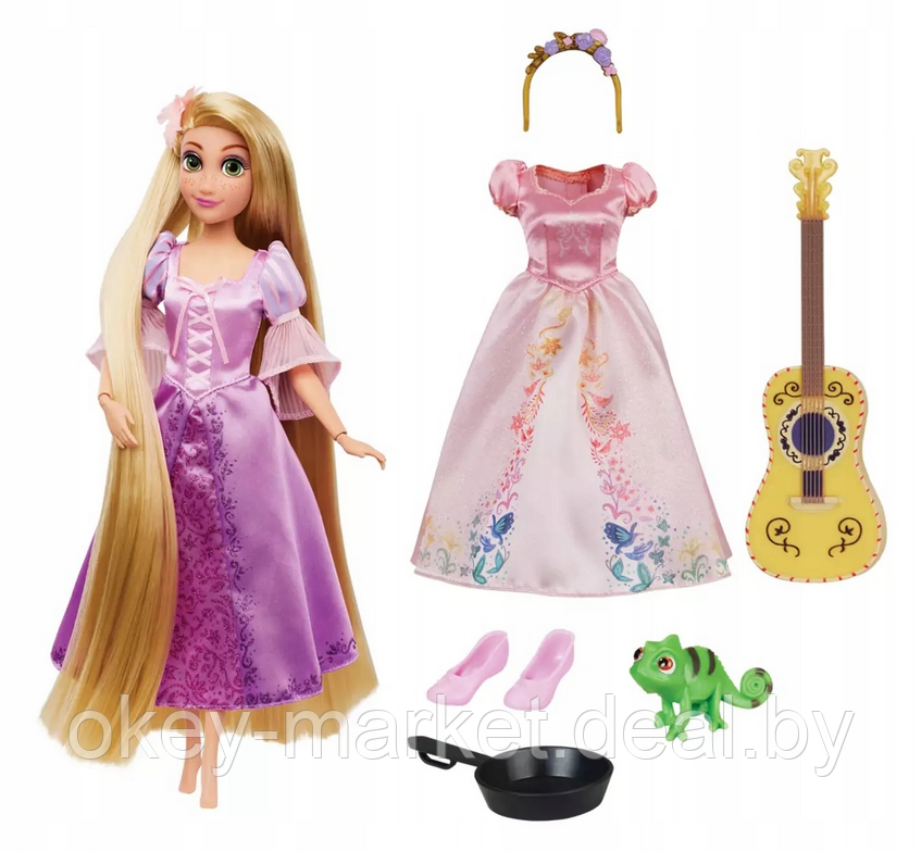 Кукла Рапунцель Принцесса коллекция Disney Store - фото 10 - id-p220369805