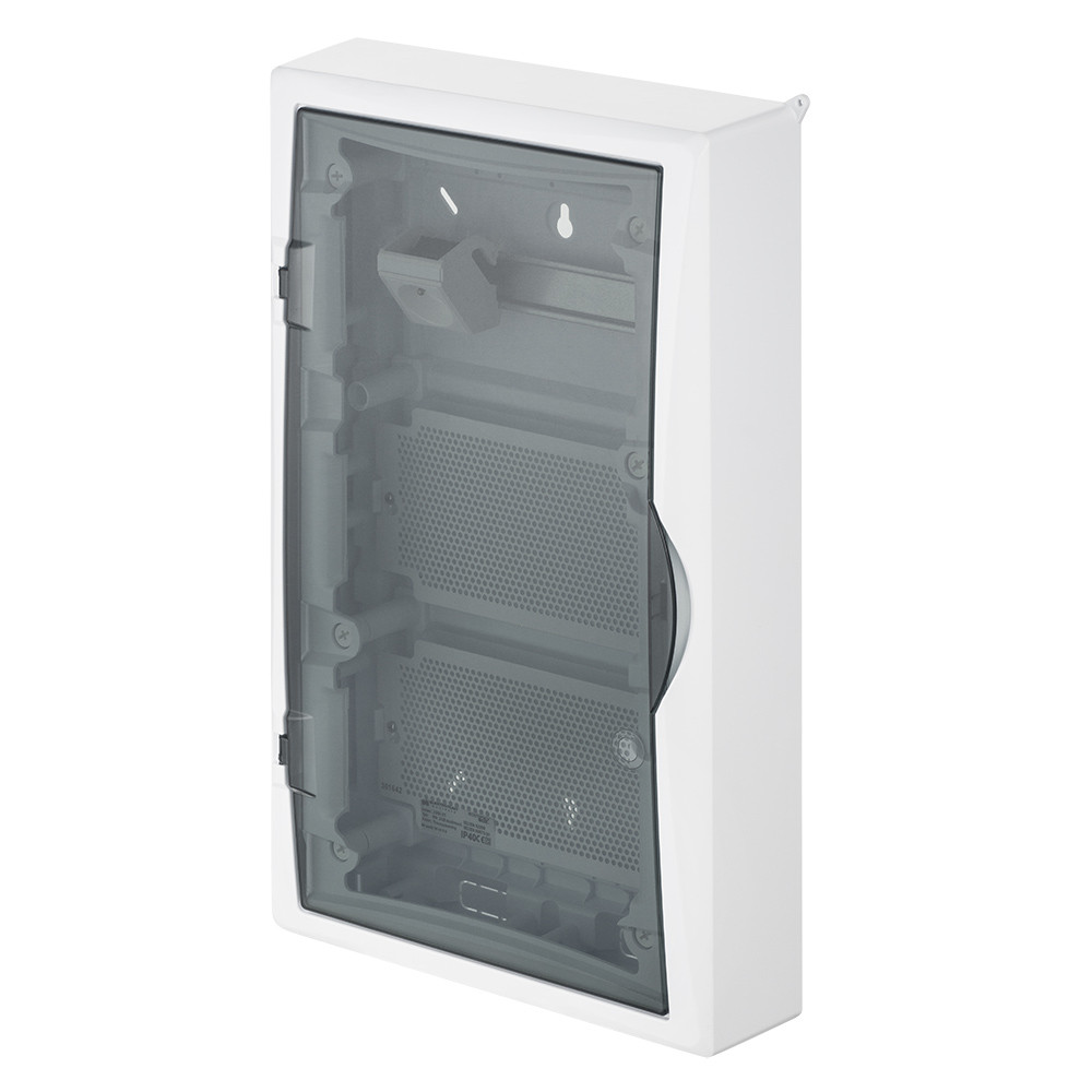 Elektro-Plast ECO BOX 2506-21S Щит слаботочный навесной мультимедийный, 3 ряда, прозрачная дверца - фото 2 - id-p220290674