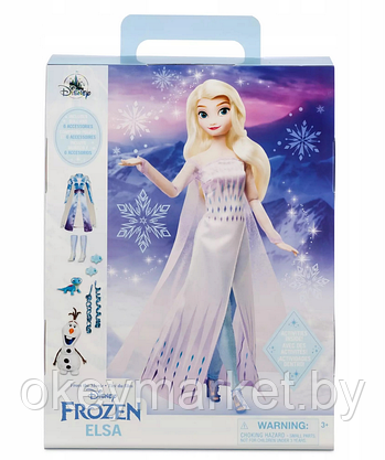 Кукла Эльза Frozen коллекция Disney Store, фото 3