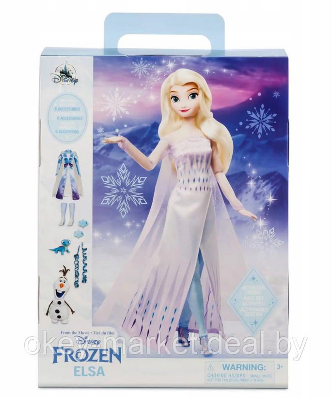 Кукла Эльза Frozen коллекция Disney Store - фото 3 - id-p220379146