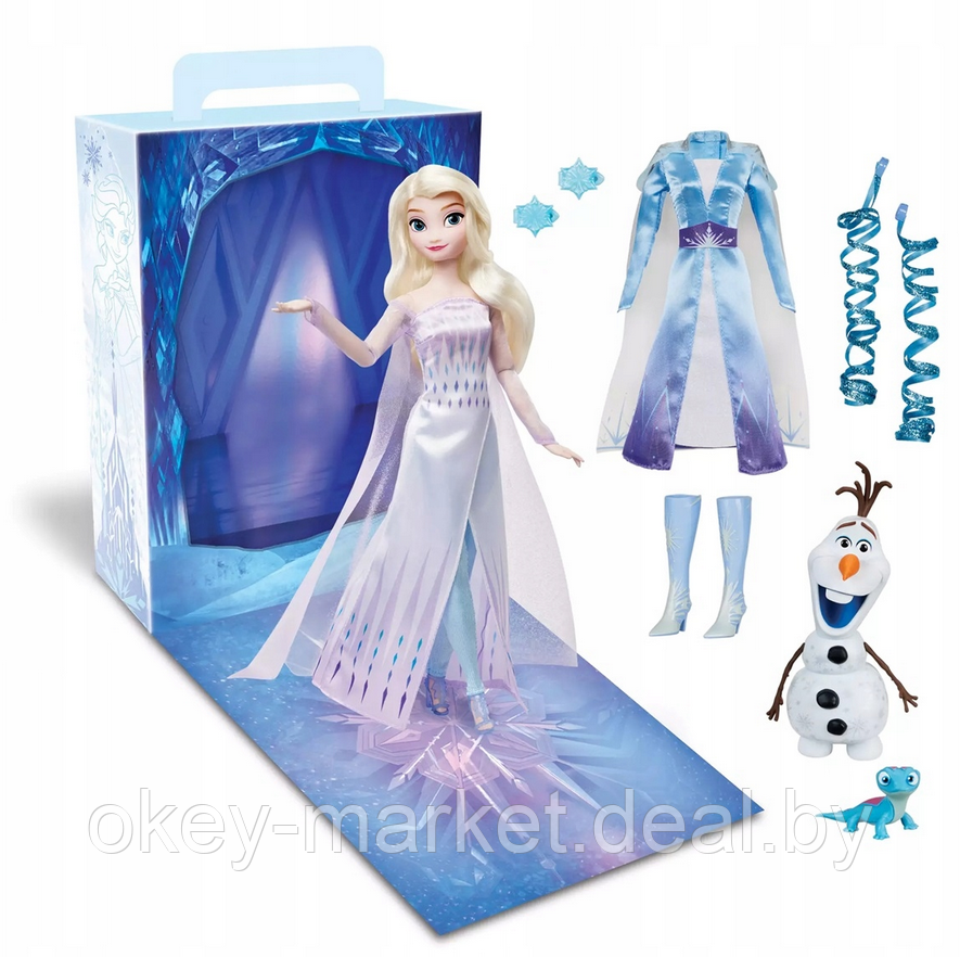 Кукла Эльза Frozen коллекция Disney Store - фото 10 - id-p220379146