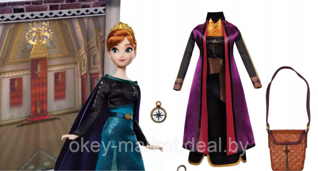 Кукла Анна Холодное сердце коллекция Disney Store - фото 10 - id-p220402084