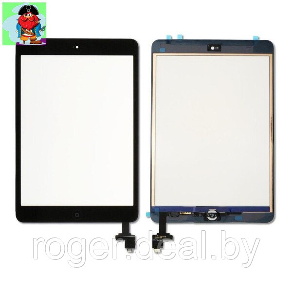 Тачскрин для планшета Apple iPad Mini 2 (A1489, A1490), цвет: черный - фото 1 - id-p92972437