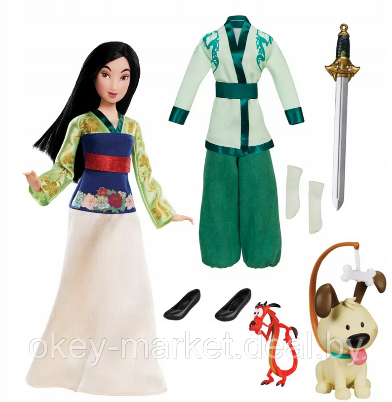 Кукла Мулан Принцесса коллекция Disney Store - фото 5 - id-p220404836