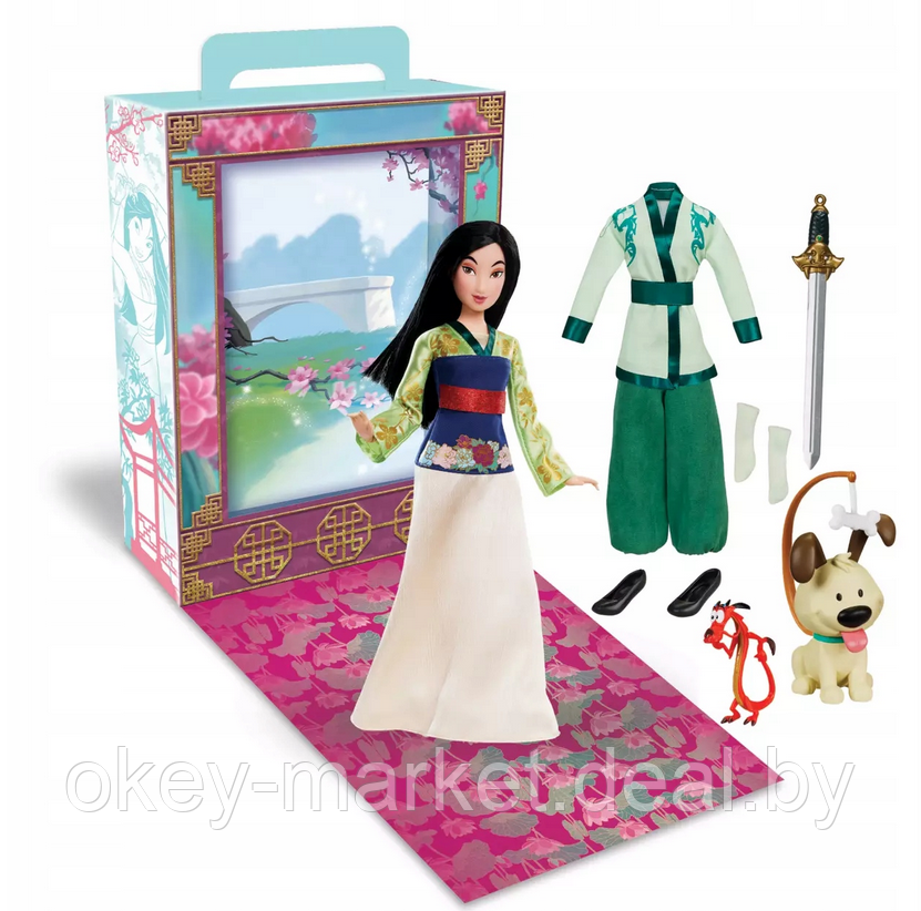 Кукла Мулан Принцесса коллекция Disney Store - фото 1 - id-p220404836