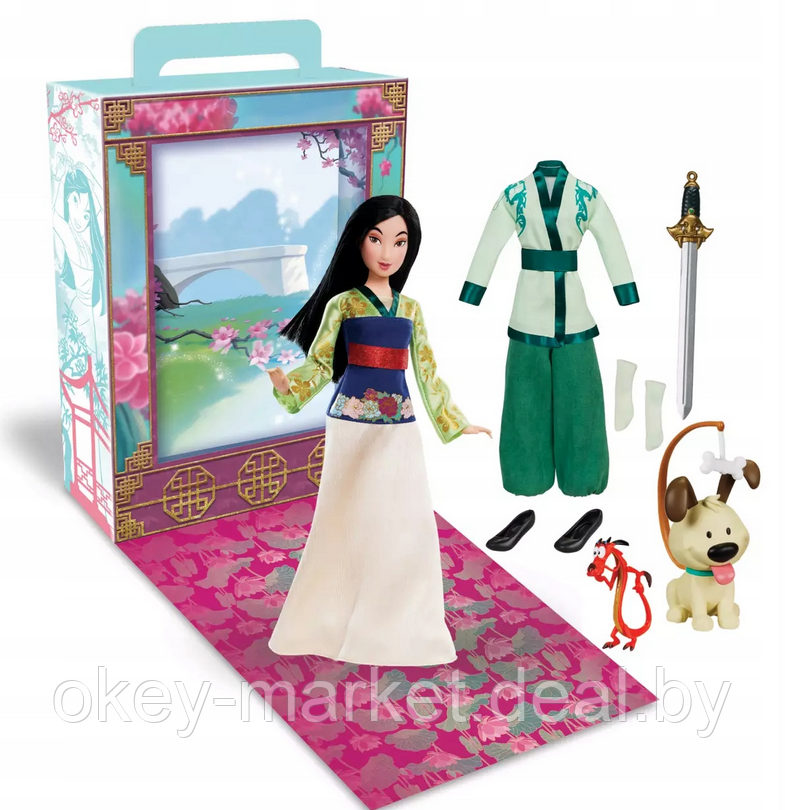 Кукла Мулан Принцесса коллекция Disney Store - фото 9 - id-p220404836