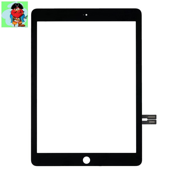 Тачскрин для планшета Apple iPad 6 (A1893, A1954), цвет: черный - фото 1 - id-p220403323