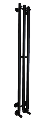 Полотенцесушитель водяной Маргроид Inaro 100*6*12 черный матовый, фото 2