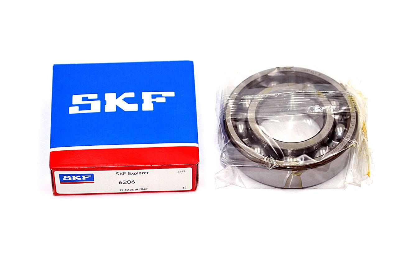 Подшипник SKF 6206 (206) 30*62*16мм - фото 1 - id-p220409624