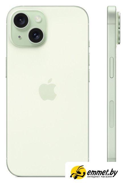 Смартфон Apple iPhone 15 128GB (зеленый) - фото 2 - id-p220417688