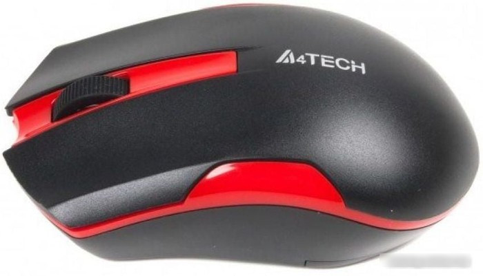 Мышь A4Tech G3-200N (черный/красный) - фото 2 - id-p220423669