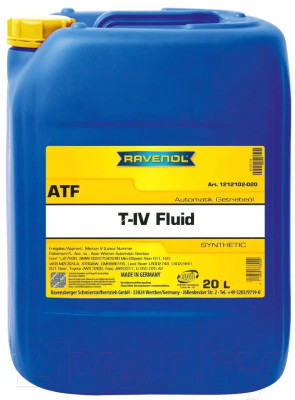 Трансмиссионное масло Ravenol ATF IV - фото 1 - id-p220414745