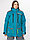 Костюм зимний женский HUNTSMAN Siberia Lady -35°C Бирюза/Серый ткань: Breathable, фото 2