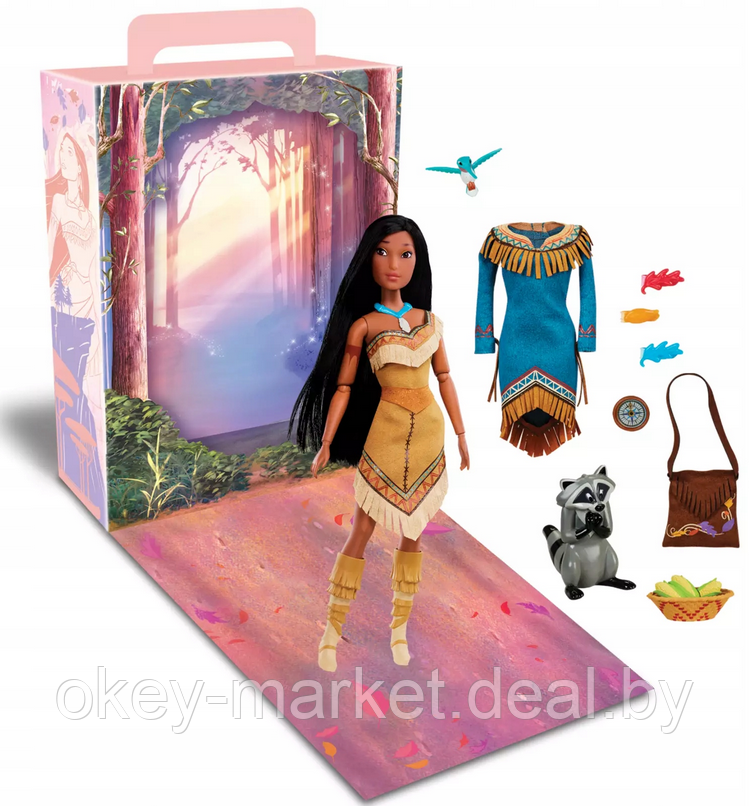 Кукла Покахонтас Принцесса коллекция Disney Store - фото 1 - id-p220447213