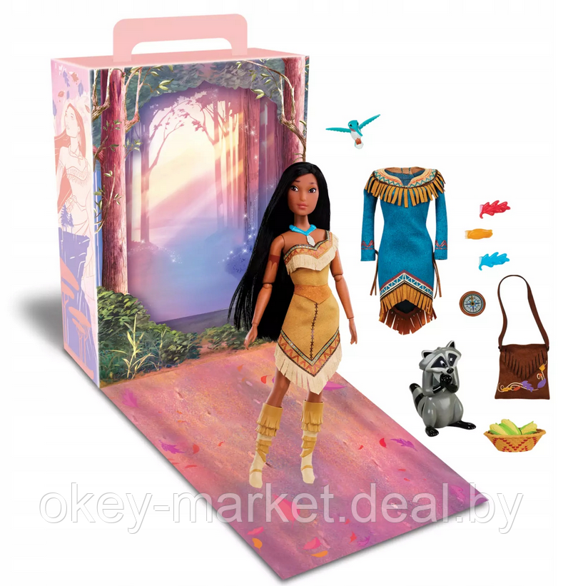 Кукла Покахонтас Принцесса коллекция Disney Store - фото 5 - id-p220447213