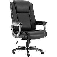 Кресло для руководителя BRABIX "Premium Solid HD-005", экокожа, пластик, черный