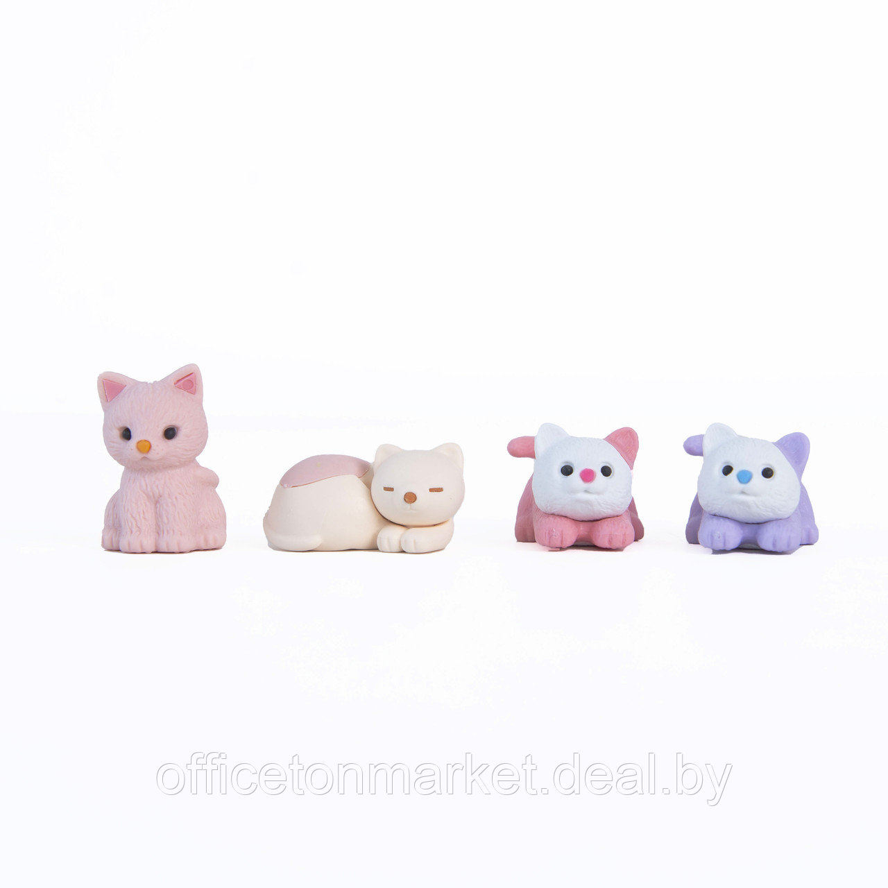 Ластик Iwako "Pastel Cat", 1 шт, ассорти - фото 1 - id-p219207809