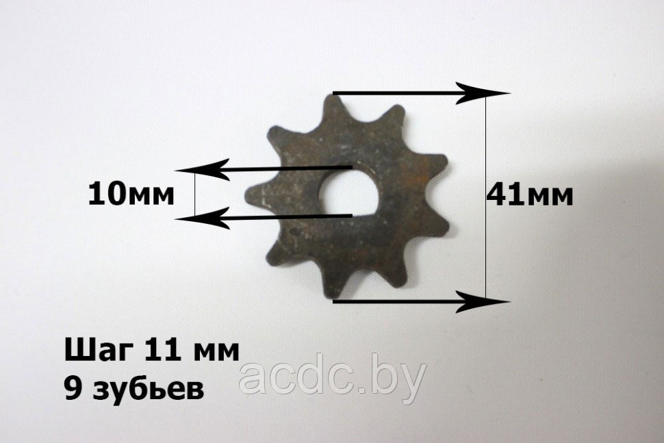Звездочка ведомая на заднюю ось Gobiс