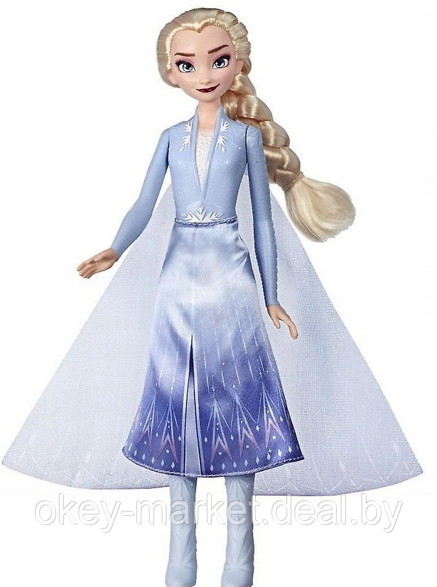 Кукла Disney Frozen Холодное Сердце 2 в сверкающем платье Эльза E7001 - фото 3 - id-p220455416