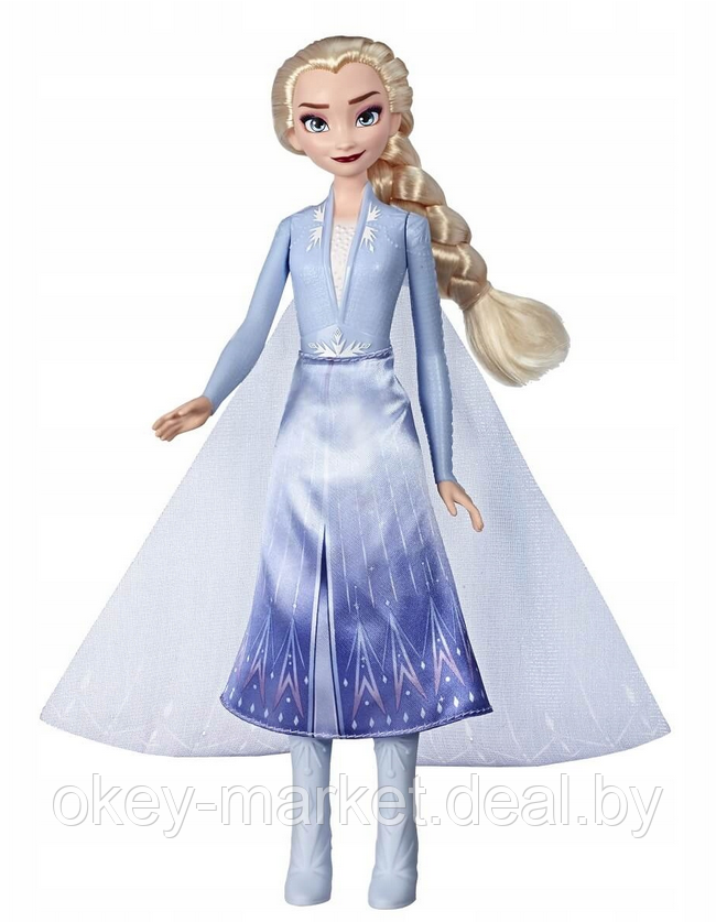 Кукла Disney Frozen Холодное Сердце 2 в сверкающем платье Эльза E7001 - фото 8 - id-p220455416