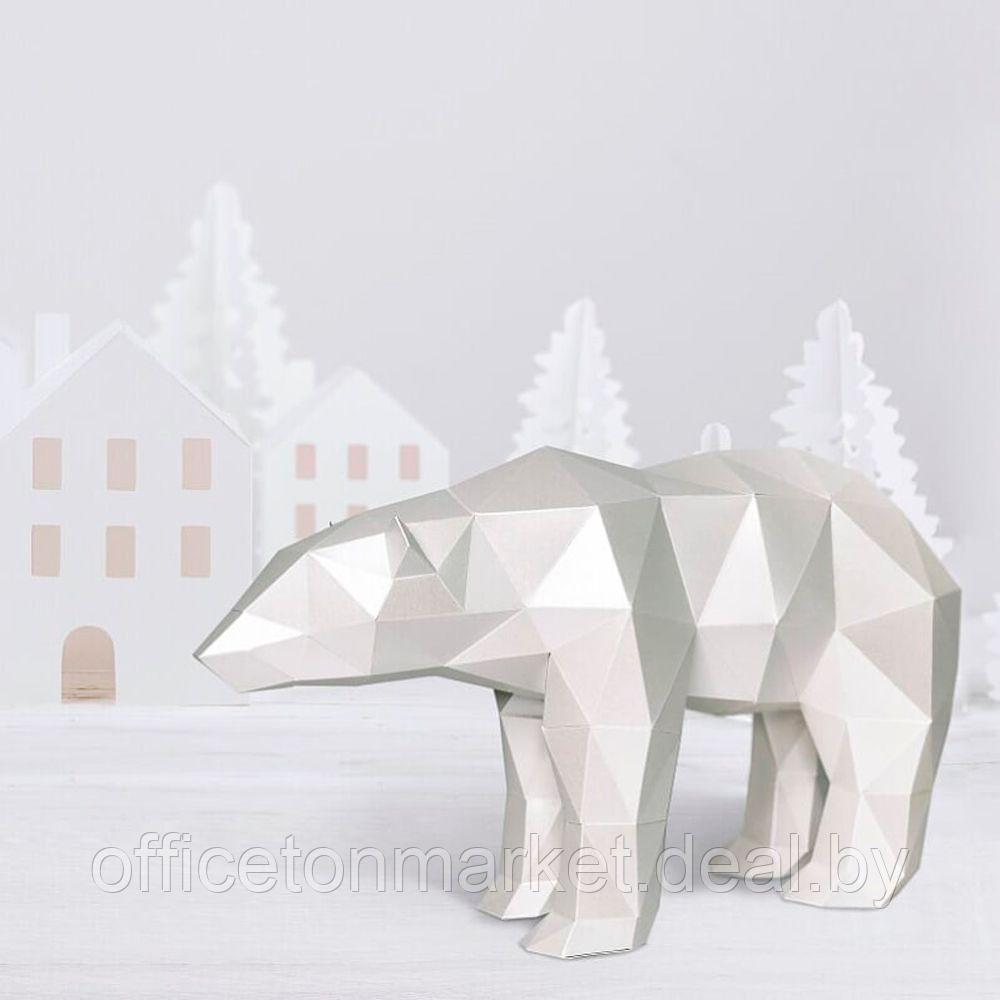 Набор для 3D моделирования "Полярный медведь", белый - фото 3 - id-p220448075